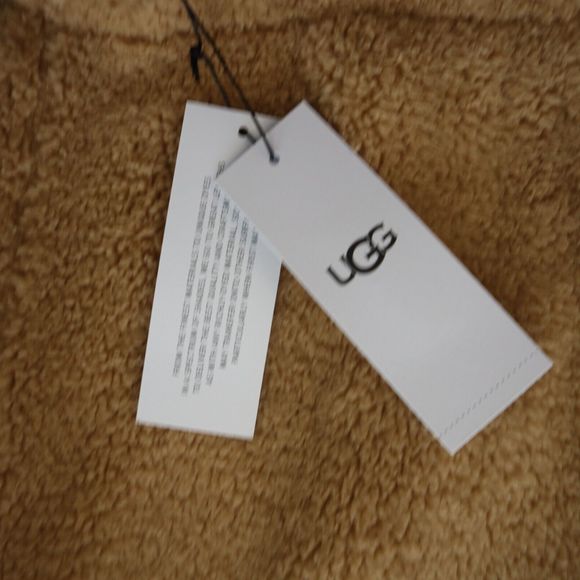 UGG 1135731 Men's Sz Large Beige Dilan Plush Sherpa Fleece Jogger Pants $128 - Picture 6 of 13